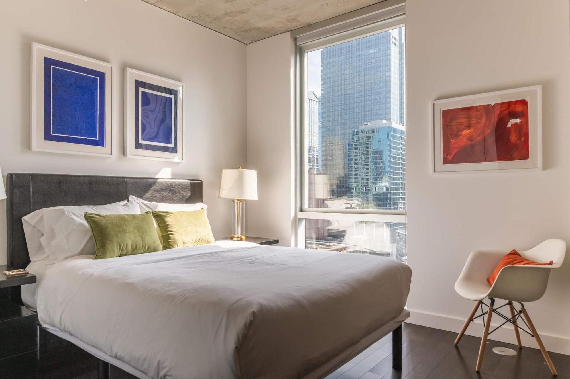 2Br Elegant Premium Suite With Balcony & Sweeping City Views Chicago Exterior foto